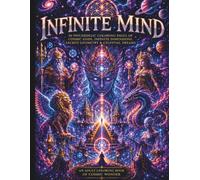 Infinite Mind: Cosmic Gods, Infinite Dimensions Beyond Reality: 50 Psychedelic Coloring Pages of Cosmic Gods, Infinite Dimensions, Sacred Geometry & Celestial Dreams