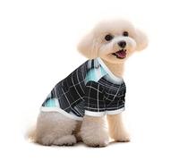 Infinite Mirror T-shirt pour chien, chiot et animal de compagnie - Débardeur élastique - Pour chiens et chats - Joli pull respirant et doux - Taille S