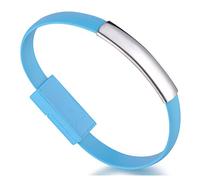 Infinite U Unique Bracelet Légère Type Magnétique USB Chargeur Portable et Câble de Données pour iphone 5/5S/6/6 Plus-6 Options de Couleur (avec Sac Cadeau)
