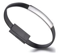 Infinite U Unique Bracelet Légère Type Magnétique USB Chargeur Portable et Câble de Données pour iphone 5/5S/6/6 Plus-6 Options de Couleur (avec Sac Cadeau)