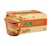 Infinitely Great Home Decor Center Lot de 12 tasses de nouilles chinoises instantanées, nouilles ramen Tongyi dans la soupe