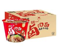 Infinitely Great Home Decor Center Lot de 12 tasses de nouilles chinoises instantanées Tongyi Ramen dans la soupe