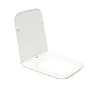 Infinitio Abattant de WC rectangulaire, Avec frein de chute, blanc (SATINFP12)