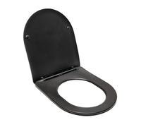 Infinitio Abattant frein de chute, Noir mat (SATINFPBKM)