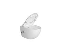 infinitio wc sans bride avec fonction bidet + abattant softclose (satinf011rrexpbfc)