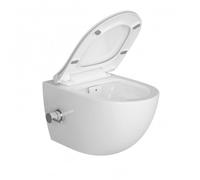 Infinitio WC sans bride avec fonction bidet + Abattant softclose (SATINF011RREXPBFC)