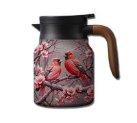 Infinitne Vintage Floral Pattern Tea,1000ml Vintage Floral Pattern Tea,Vintage Floral Pattern Tea - Built-In Infuser (B,800ml)