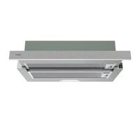 Infiniton CMPE-64ABL Hotte Extatrice 400 m3/h de puissance, largeur 60 cm, encastrable, 2 niveaux de puissance, lumière LED, B, Inox