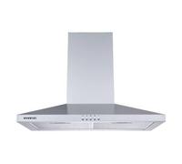 Infiniton CMPP-64XBL Hotte murale 400 m3/h, largeur 60 cm, 3 niveaux de puissance, 2 filtres en aluminium, lumière LED, B, inox