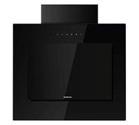 Infiniton - CMPTRAL-NG61 - Hotte aspirante | Hotte périmétrique | Mode Booster | Finition verre noir | Puissance 800 m3/h | Panneau tactile | Lumières LED | Largeur 60 cm