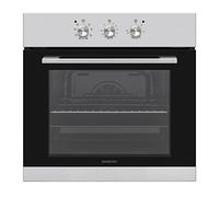 INFINITON Four électrique multifonction inox 70 litres 3000 W 60 cm de hauteur 8 fonctions Double vitrage Classe A B698