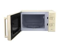 Infiniton Micro-ondes MW-R, 700 W, 20 L, Fonction Grill, Fonction dégivrage, Minuterie 35 min, Finition vintage (beige)