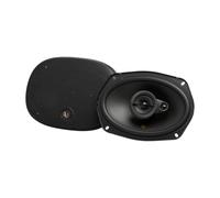 Infinity Alpha 693M Haut-Parleur 3 Voies 6"x9", Cône Plus One, Haute Sensibilité 93dB, 65W RMS, avec Grille, Basses Puissantes et Fréquences Équilibrées pour Une Sono de Voiture Abordable.