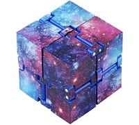 Infinity Cube, Cube Infini Jouets Fidget Anti Stress Cube pour Soulagement du Stress et de l'Anxiété Relaxant(Mauve)
