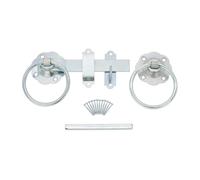 Infinity Decor Loquet de portail en fer galvanisé robuste de 150 mm idéal pour portail en bois, portail de jardin, abri de jardin, grange et portes de garage