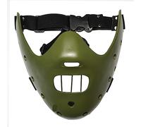 Infinity Gauntlet Hannibal Lecter Masque Le silence des agneaux en résine Horrible Killer Movie Mask Kills Mask Halloween Cosplay Party Costume Accessoires pour adultes