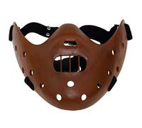 Infinity Gauntlet Hannibal Lecter Masque The Silence of The Lambs Résine Horrible Killer Movie Mask Tue Halloween Cosplay Party Costume Accessoires pour adultes