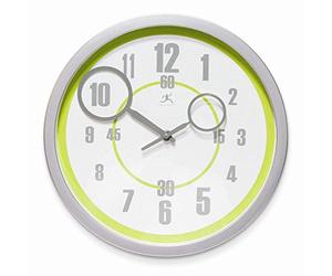Infinity Instruments 13388SV-3447 Horloge en verre