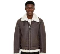 Infinity Leather Blouson Aviateur B3 en Peau de Mouton Véritable Pour Homme, Style Aviation Vintage de la Seconde Guerre Mondiale.