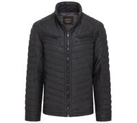 Infinity Leather Blouson Aviateur Vintage Matelassé en cuir Pour Homme