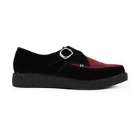 Infinity Leather Chaussures TUK Footwear Creepers Unisexes à Bout Pointu - Chaussures Gothiques à Plateforme et Bride en Cuir