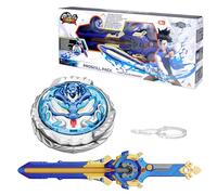 INFINITY NADO S7 Lanceur Épée Toupie Métal Lumineuse - 5+