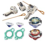INFINITY NADO S7 Set 2 toupies métal + 2 lanceurs modulables 5+