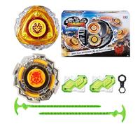 INFINITY NADO Set 2 toupies Split/Fusion Warriors Blast Flame 2 lanceurs 5+