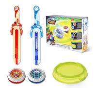 INFINITY NADO Set Combat toupie 2 lanceurs épée + arène