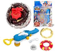 Auldey Toupie jouet enfant Infinity Nado – Non-Stop Battle Deluxe Fiery Dragon – 5-12 ans Cadeau