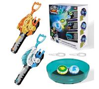 INFINITY NADO Toupie pour Enfants Jouets métalliques garçons, Jouet Enfant 5 6 7 8 9 10 11 12 Ans Garcon Fille Cadeau,Starter Battle Set