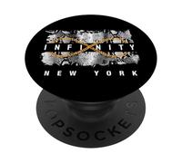 Infinity New York City Fashion Novelty Graphic Cool Designs PopSockets PopGrip Adhésif