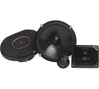 Infinity Reference 6530CX 6.5 in / 16.5 cm Kit Composants 2 Voies Voiture | 90 W RMS / 270 W peak, 3 Ohm, 93 dB, 53 Hz-21 kHz, woofer Plus One, tweeter soft-dome, crossovers, grilles, la paire