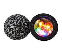 Infinity Star Lord Power Stone Orb Cube Prop Cosplay Light Gem Objets de collection PVC (pierre précieuse + boule)