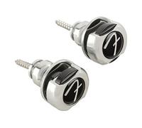 Fender – Verrous de sangle Infinity Strap Locks – Rotation 360° – Chrome – Lot de 2