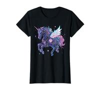 Infinity Tech Licorne dans l'espace | Art fantastique surréaliste T-Shirt