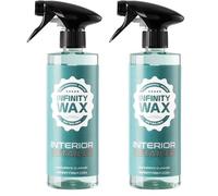 Infinity Wax Nettoyant Intérieur 500 ML - Antistatique Cuir, Alcantara, Plastiques et Écrans, Finition Mate Parfum Citron Vert (Lot de 2)