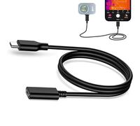 InfiRay Câble Lightning vers USB-C 0,5M, Conçu Spécialement pour la Version iOS de la Caméra Thermique P2 Pro et Xinfrared T2 Pro