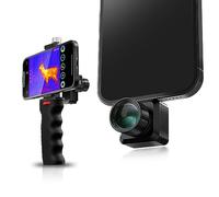 InfiRay Monoculaire thermique pour iPhone, caméra thermique T2 Pro pour chasse, 256 x 192 résolution IR, lunettes d'imagerie thermique, vision thermique 800 yards