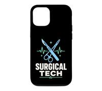 Infirmier Bloc Opératoire Couteau Ciseaux ECG Cœur Coque pour iPhone 12/12 Pro