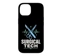 Infirmier Bloc Opératoire Couteau Ciseaux ECG Cœur Coque pour iPhone 14
