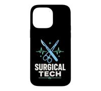 Infirmier Bloc Opératoire Couteau Ciseaux ECG Cœur Coque pour iPhone 14 Pro Max