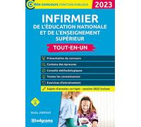 Infirmier de l’Éducation nationale et de l’enseignement supérieur - Tout-en-un (Catégorie A - Concours 2023)