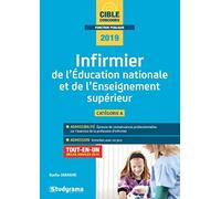 Infirmier de l'éducation nationale et de l'enseignement supérieur 2019: catégorie A