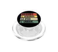 Infirmier L' Original Le Vrai L'Unique Humour Cadeau Vintage PopSockets PopGrip pour MagSafe