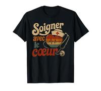 Infirmier Santé Soin Retro Vintage T-Shirt