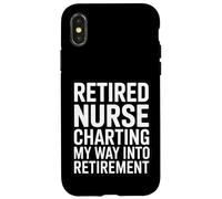 Infirmière à la Retraite cartographiant Mon Chemin vers Le Plaisir de la Retraite Coque pour iPhone X/XS