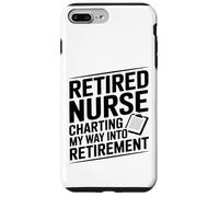 Infirmière à la Retraite cartographiant Mon Chemin vers Le Plaisir de la Retraite Coque pour iPhone 7 Plus/8 Plus