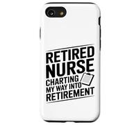 Infirmière à la Retraite cartographiant Mon Chemin vers Le Plaisir de la Retraite Coque pour iPhone SE (2020) / 7/8