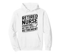 Infirmière à la Retraite cartographiant Mon Chemin vers Le Plaisir de la Retraite Sweat à Capuche